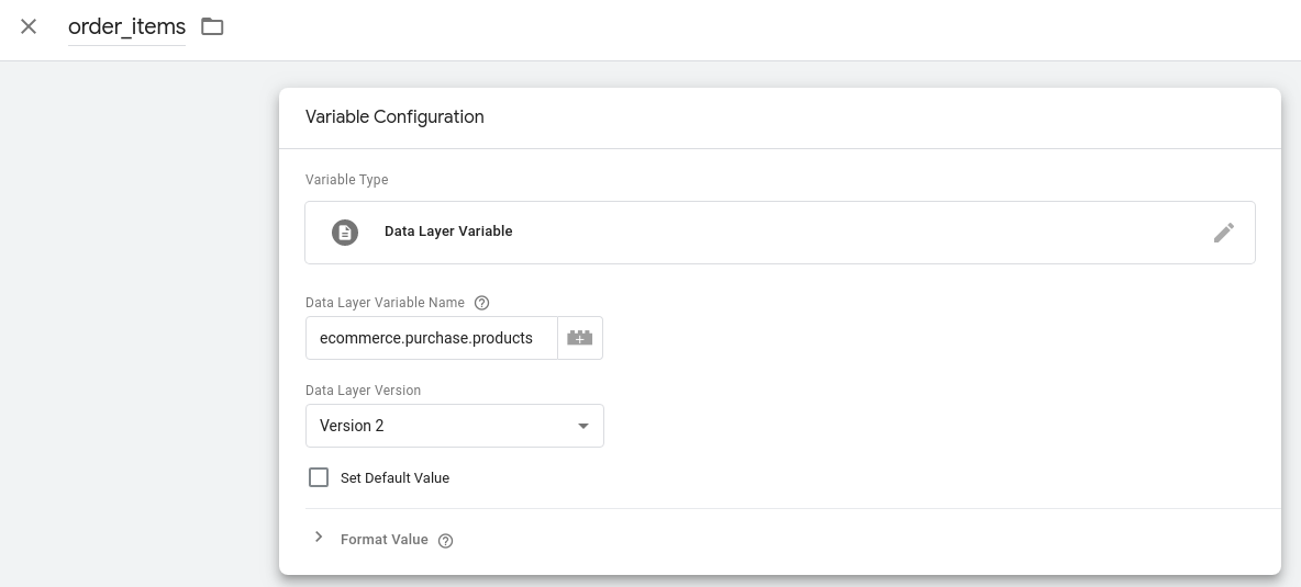 Google Tag Manager Twenga Pixel Tag configuration